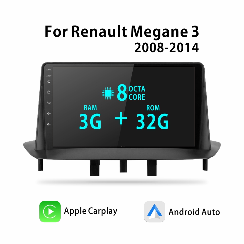 Android Car Audio Rdio System for Renault Megane 2008-2014