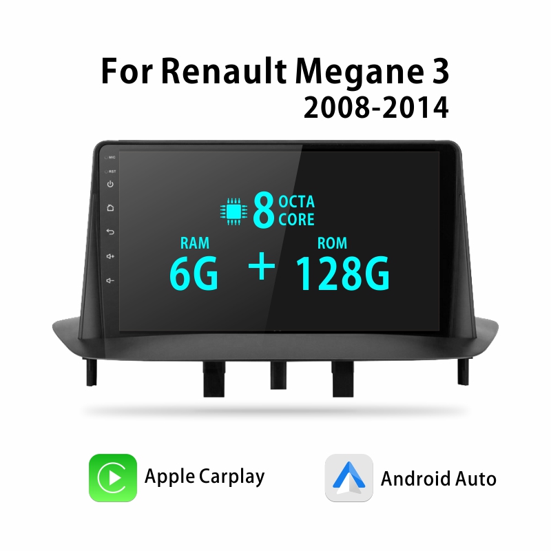 Android Car Audio Rdio System for Renault Megane 2008-2014