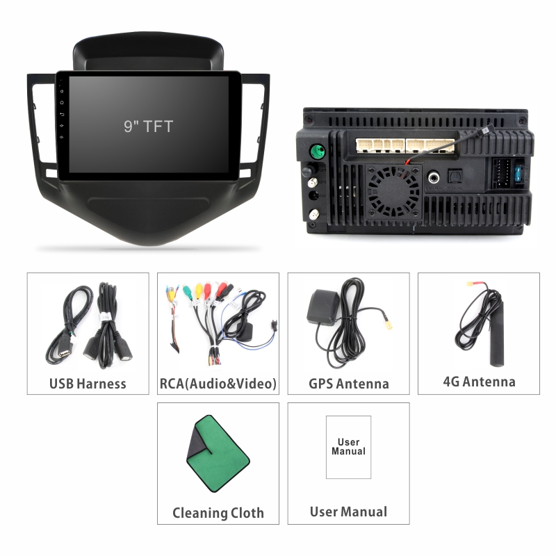 Android Car Audio Rdio System for Chevrolet Cruze J300 2008-2014