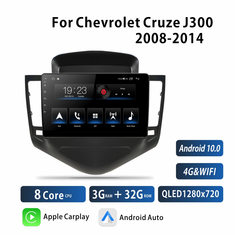 Android Car Audio Rdio System for Chevrolet Cruze J300 2008-2014