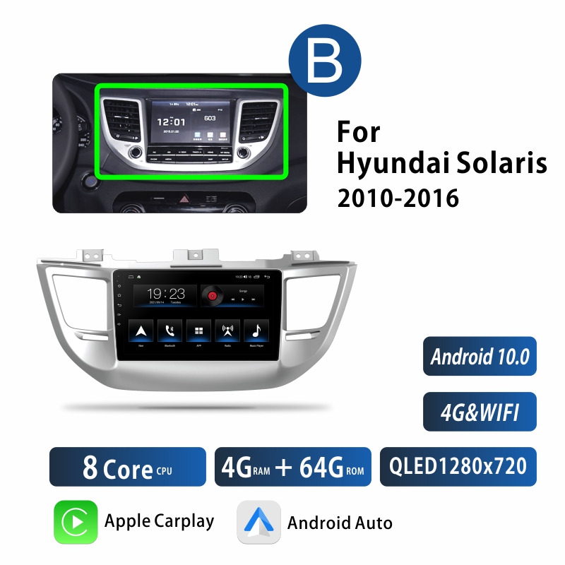 Android Car Audio Rdio System for Hyundai Tucson 2015-2018