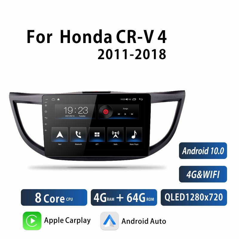 Android Car Audio Rdio System for Honda CR-V 4 2011-2018