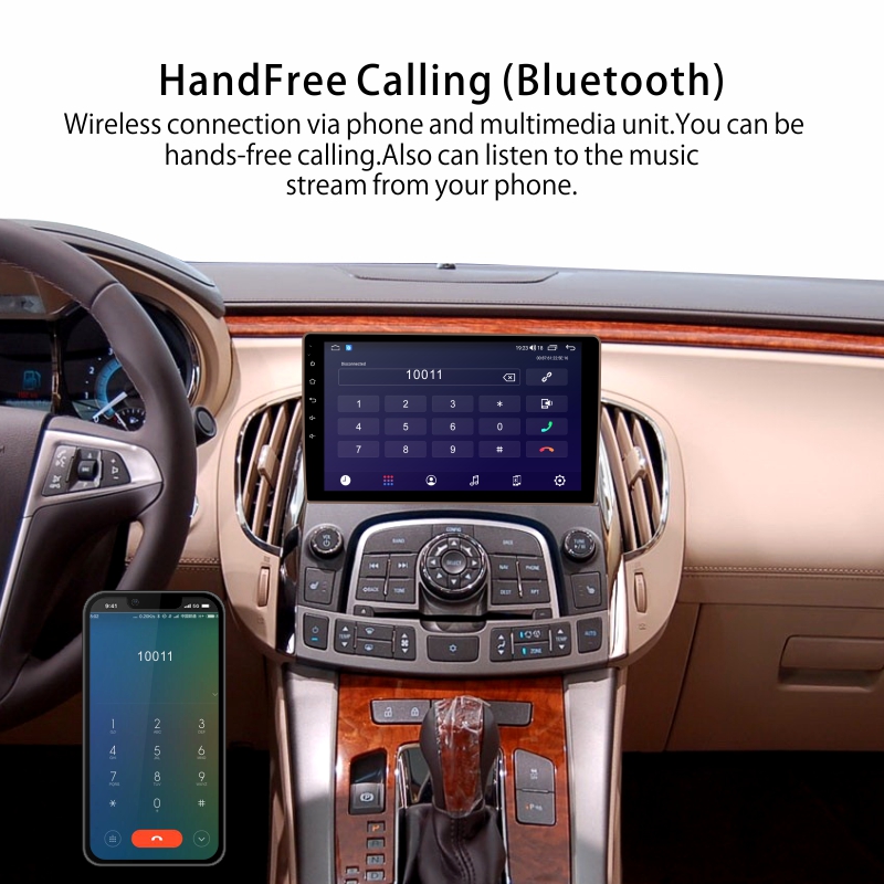 Android Car Audio System for Buick LaCrosse 2009 - 2013