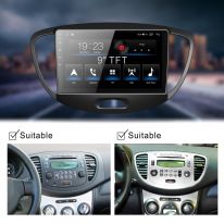 Android Car Audio System for Hyundai I10 2007-2013