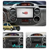 Android Car Audio System for Citroen Berlingo 2 B9 2008-2019