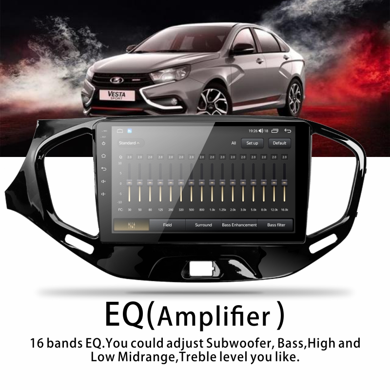 Android Car Audio Rdio System for LADA Vesta Cross Sport 2015-2020