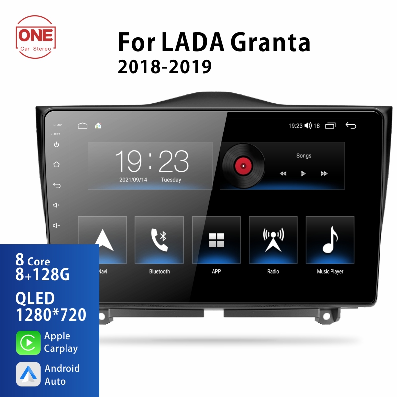 Android Car Audio Rdio System for LADA Granta Cross 2018-2019