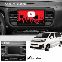 Android Car Audio Radio System for Citroen Jumpy 3 SpaceTourer 2016-2021