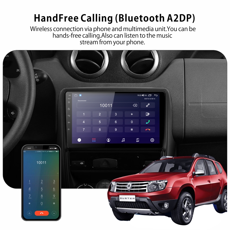 Android Car Audio Rdio System for Renault Duster 1 2010-2015