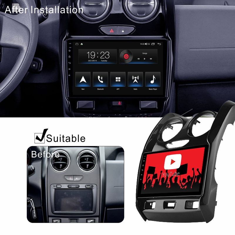 Android Car Audio Rdio System for Renault Duster 2 2015-2020