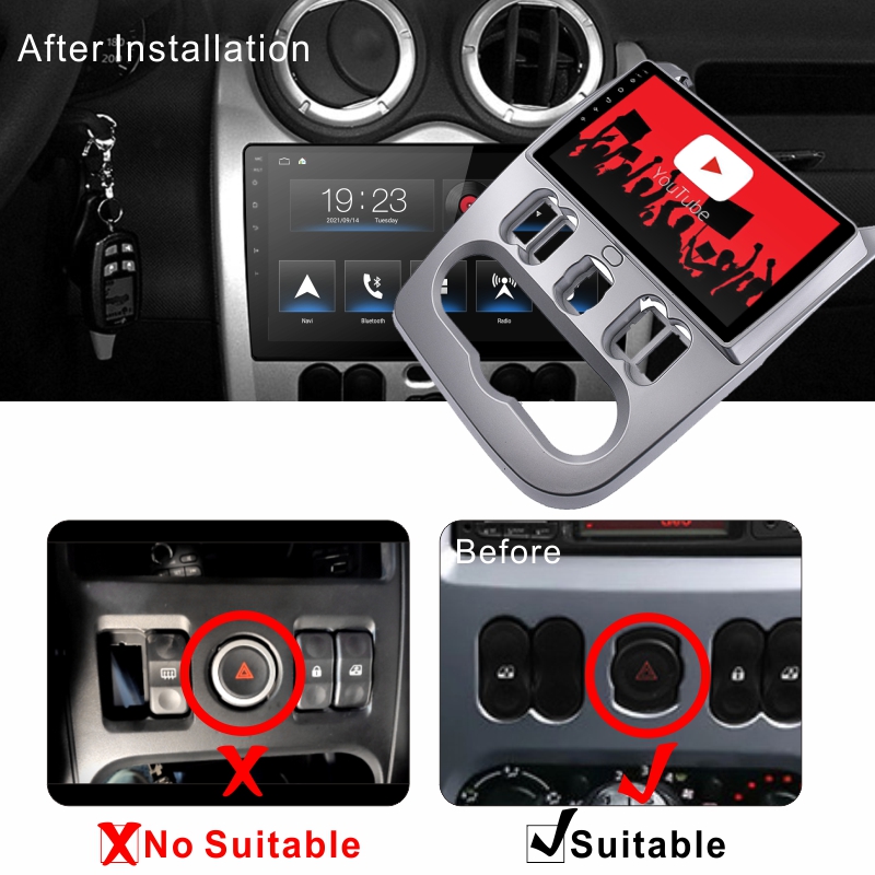 Android Car Audio Rdio System for Logan Sandero