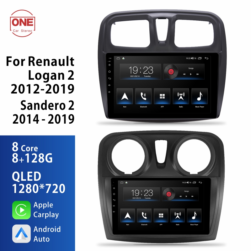 Android Car Audio Rdio System for Renault Logan 2012-2019  Sandero 2014 - 2019