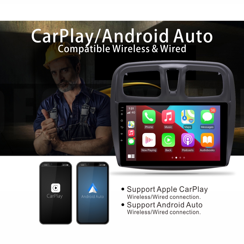 Android Car Audio Rdio System for Renault Logan 2012-2019  Sandero 2014 - 2019