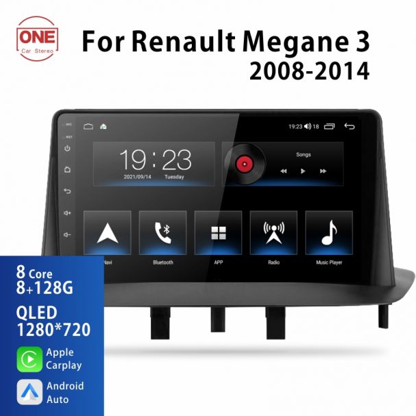 Android Car Audio Radio System for Renault Megane 2008-2014