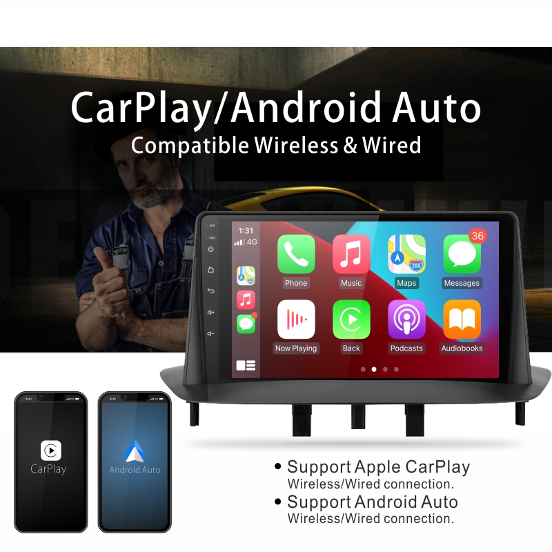 Android Car Audio Rdio System for Renault Megane 2008-2014