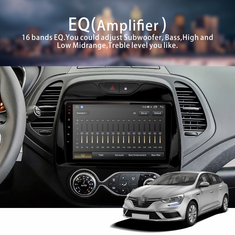 Android Car Audio Rdio System for Renault Kaptur 2016-2019