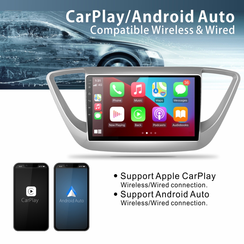 Android Car Audio Rdio System for Hyundai Solaris  2017-2018