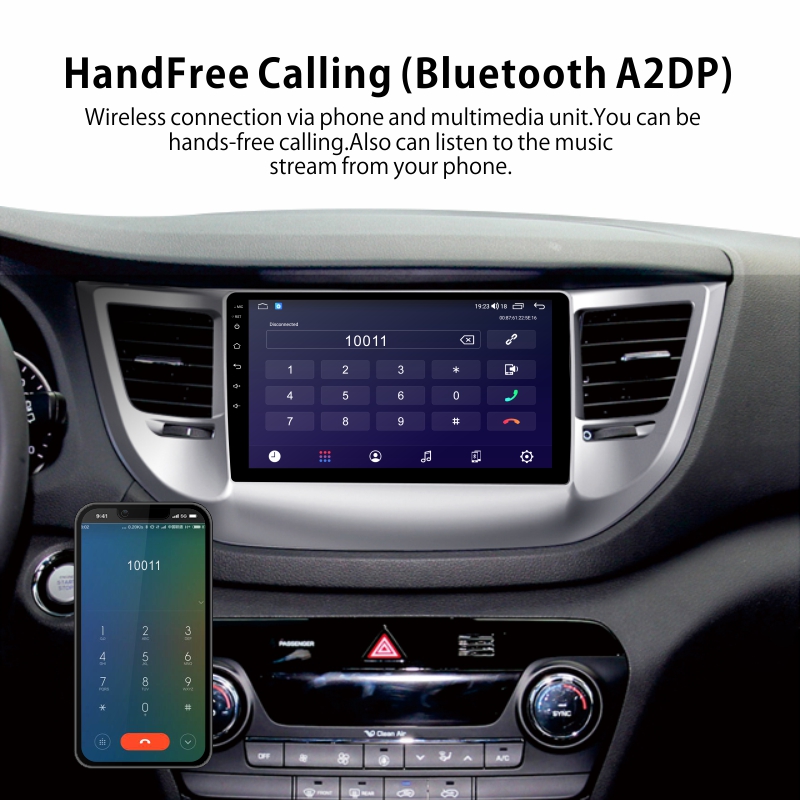 Android Car Audio Rdio System for Hyundai Tucson 2015-2018