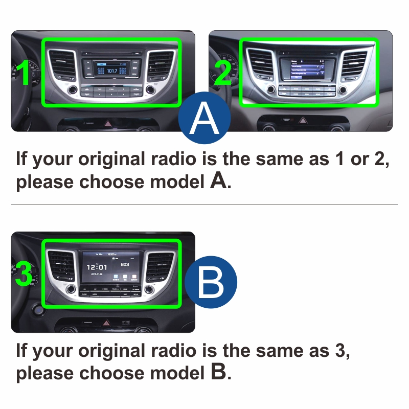 Android Car Audio Rdio System for Hyundai Tucson 2015-2018