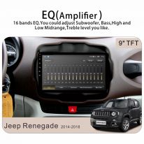 Android Car Audio Radio System for Jeep Renegade 2014-2018