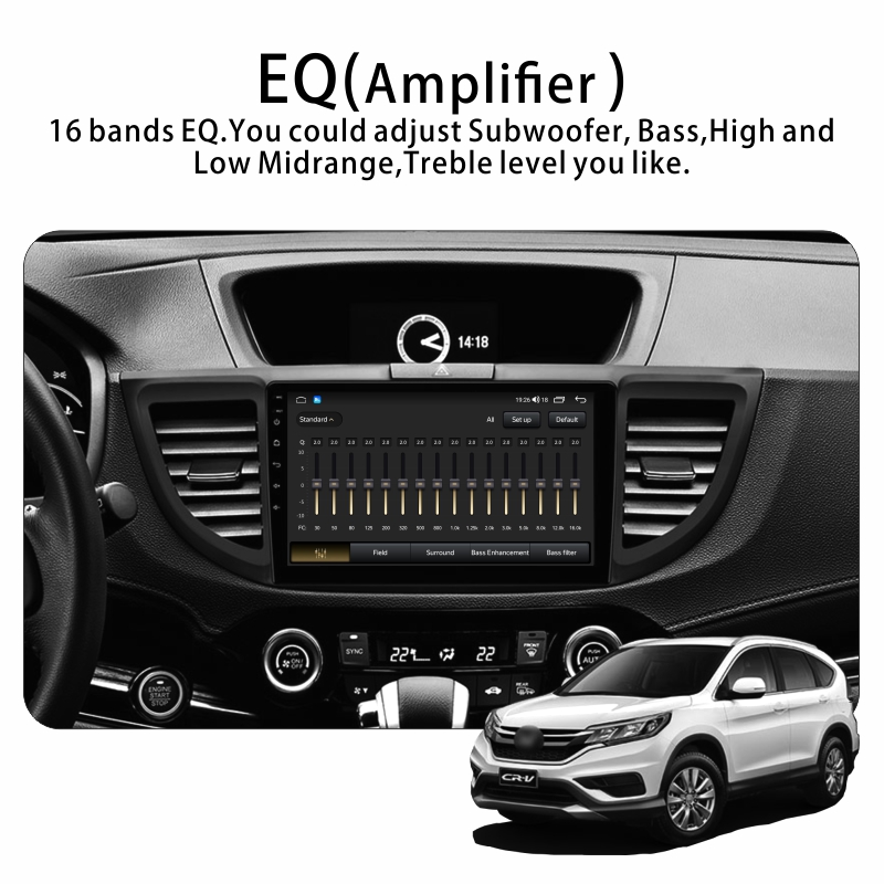 Android Car Audio Rdio System for Honda CR-V 4 2011-2018